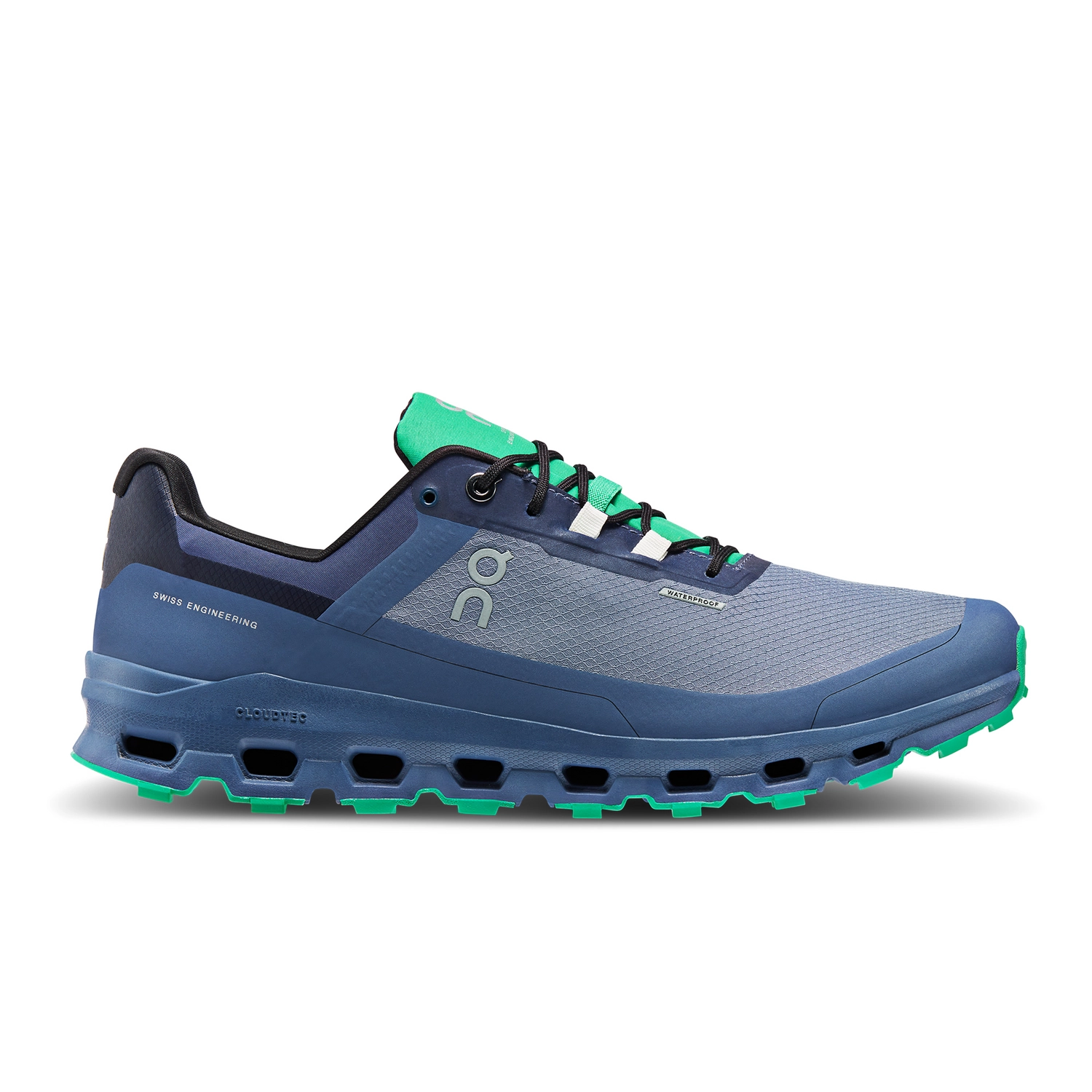 Trailrunning Schoen On Running Men Cloudvista Waterproof Metal Denim 3 Trailrunning Schoen On Running Men Cloudvista Waterproof Metal Denim