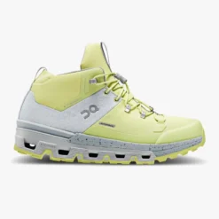 Wandelschoen On Running Women Cloudtrax Waterproof Glacier Zest
