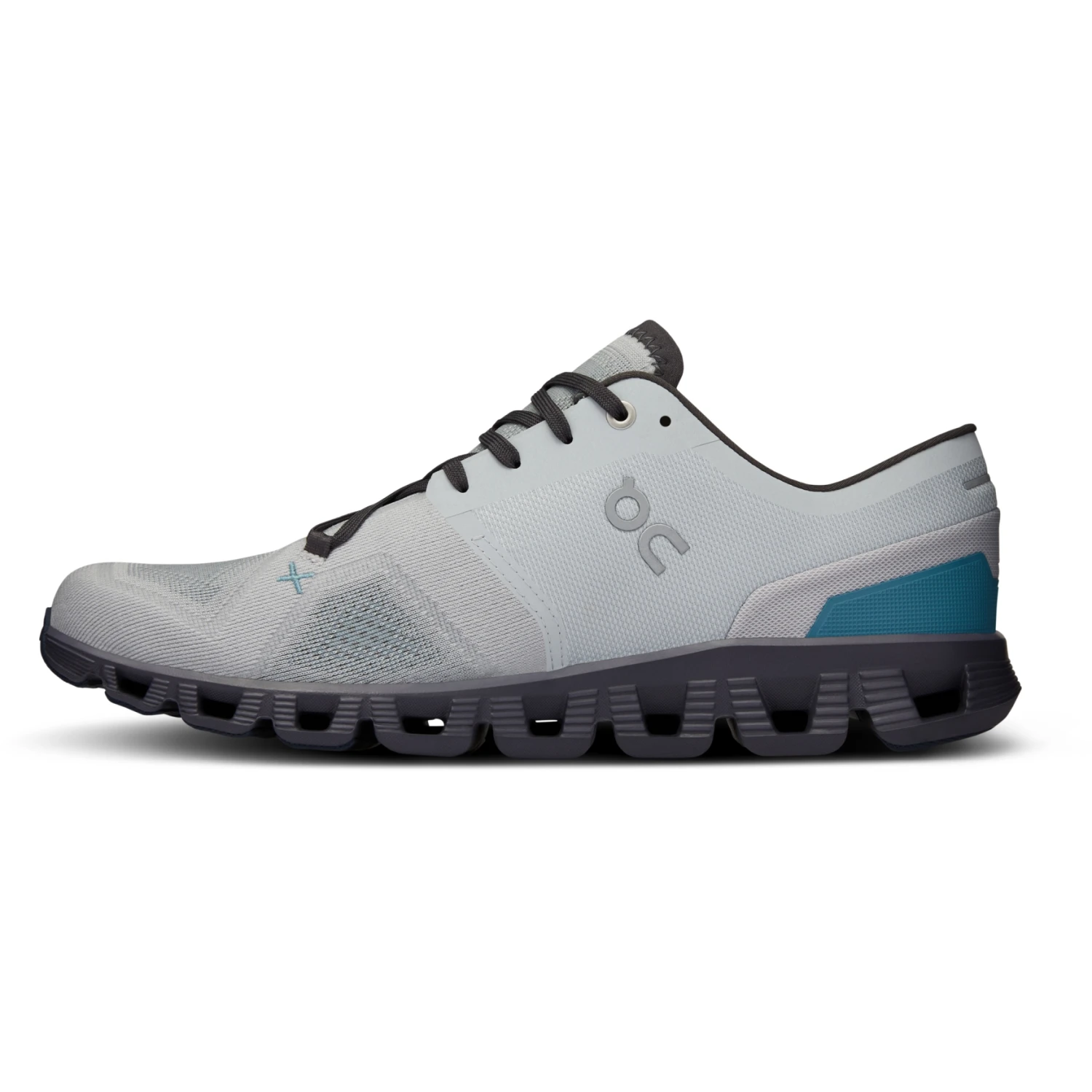 On Running On Cloud X 3 Hardloopschoenen - Glacier & Iron 5 On Running On Cloud X 3 Hardloopschoenen - Glacier & Iron - Afbeelding 3