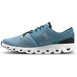 On Running On Cloud X 3 Hardloopschoenen - Pewter & White -Lichtvoetig on cloud x 3 running shoe pewter white 6 1459693