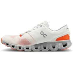 On Running On Cloud X 3 Damen Hardloopschoenen - Ivory & Alloy 10 On Running On Cloud X 3 Damen Hardloopschoenen - Ivory & Alloy -Lichtvoetig on cloud x 3 women running shoe ivory alloy 5 1459739
