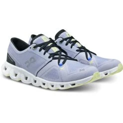 On Running On Cloud X 3 Damen Hardloopschoenen - Nimbus & White