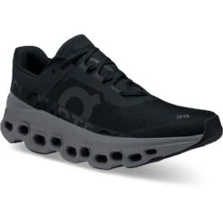 On Running On Cloudmonster Dames Hardloopschoenen - Black & Magnet -Lichtvoetig on cloudmonster women running shoe black magnet 6 1192185
