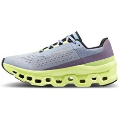 On Running On Cloudmonster Dames Hardloopschoenen - Nimbus & Hay -Lichtvoetig on cloudmonster women running shoe nimbus hay 3 1470585