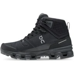 On Running On Cloudrock 2 Waterproof Dames Wandelboots - Black & Eclipse -Lichtvoetig on cloudrock 2 waterproof women speed hiking shoe black eclipse 4 1323005