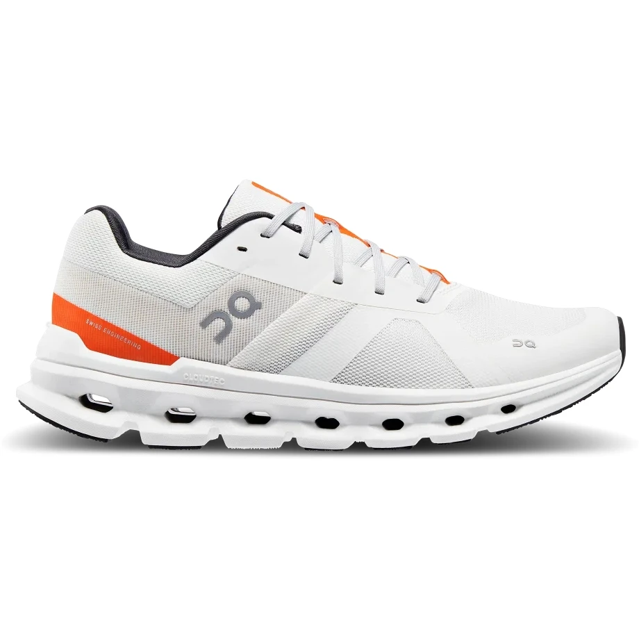 On Running On Cloudrunner Hardloopschoenen - Undyed-White & Flame 4 On Running On Cloudrunner Hardloopschoenen - Undyed-White & Flame - Afbeelding 2