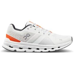 On Running On Cloudrunner Wide Hardloopschoenen - Undyed-White & Flame -Lichtvoetig on cloudrunner wide men running shoe undyed white flame 5 1522899