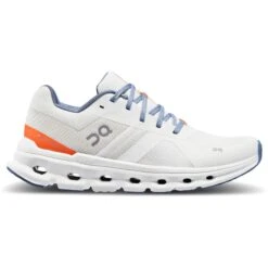 On Running On Cloudrunner Wide Dames Hardloopschoenen - Undyed-White & Flame -Lichtvoetig on cloudrunner wide women running shoe undyed white flame 3 1522879
