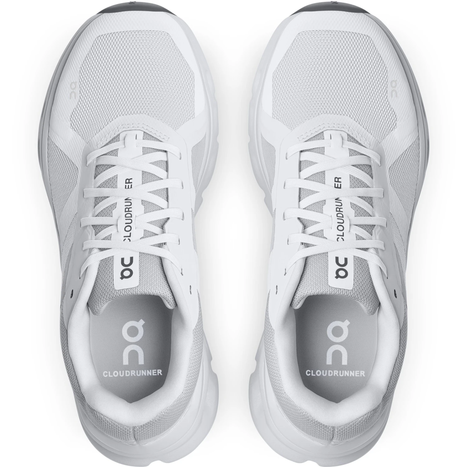 On Running On Cloudrunner Dames Hardloopschoenen - White & Frost 5 On Running On Cloudrunner Dames Hardloopschoenen - White & Frost - Afbeelding 3