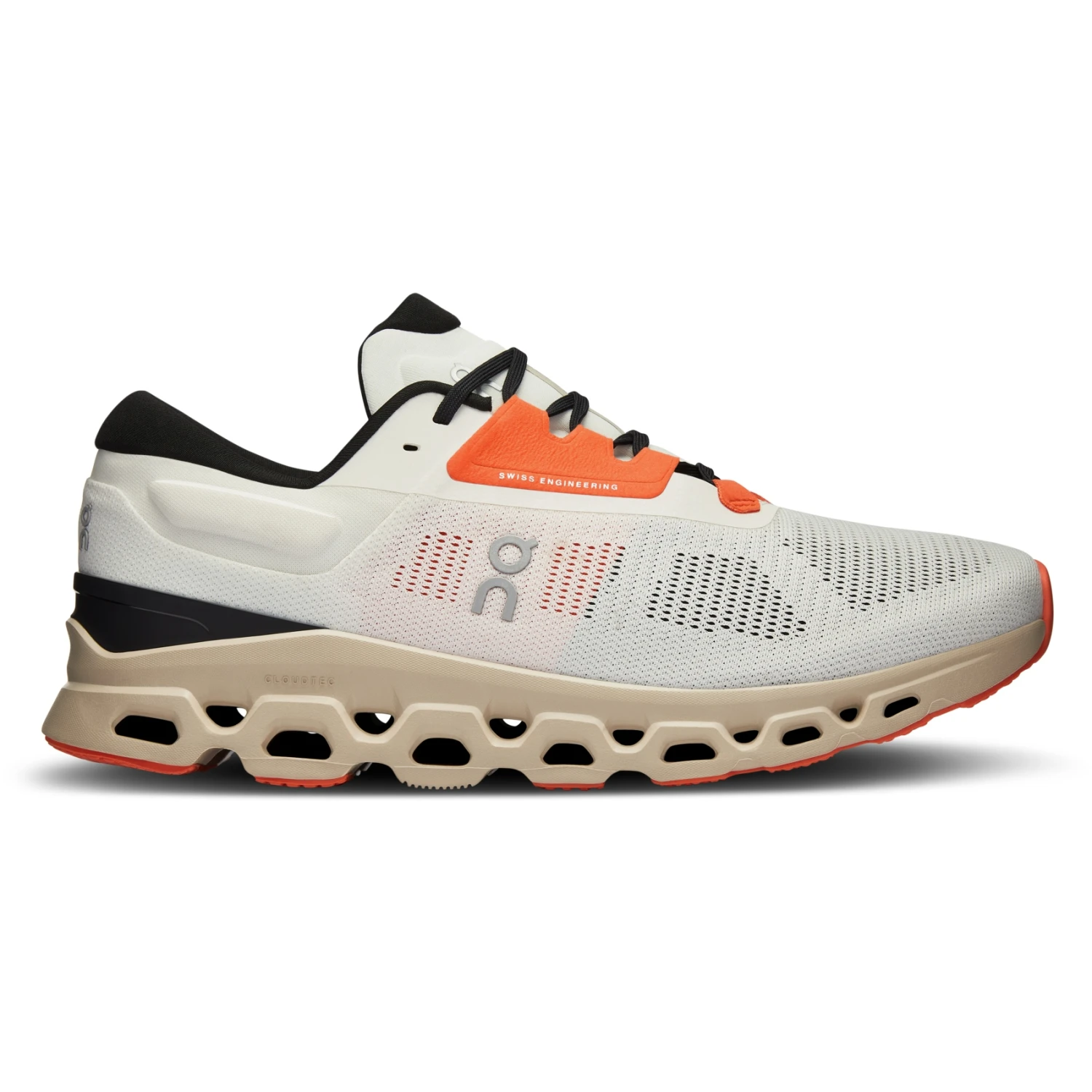 On Running On Cloudstratus 3 Heren Hardloopschoenen - Undyed-White & Sand 6 On Running On Cloudstratus 3 Heren Hardloopschoenen - Undyed-White & Sand - Afbeelding 4