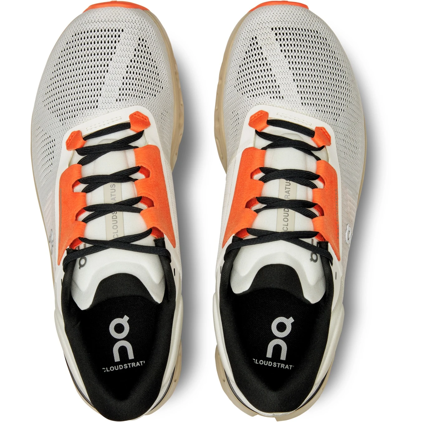 On Running On Cloudstratus 3 Heren Hardloopschoenen - Undyed-White & Sand 7 On Running On Cloudstratus 3 Heren Hardloopschoenen - Undyed-White & Sand - Afbeelding 5