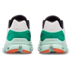 On Running On Cloudstratus Running Shoe - Undyed-White & Creek -Lichtvoetig on cloudstratus running shoe undyed white creek 4 1456048