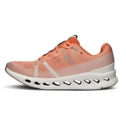 On Running On Cloudsurfer Dames Hardloopschoenen - Flame & White -Lichtvoetig on cloudsurfer women running shoe flame white 3 1538724