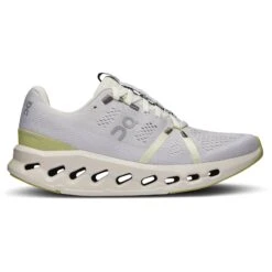 On Running On Cloudsurfer Dames Hardloopschoenen - White & Sand -Lichtvoetig on cloudsurfer women running shoe white sand 2 1531604