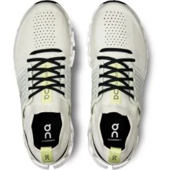 On Running On Cloudswift 3 Hardloopschoenen - Ivory & Black -Lichtvoetig on cloudswift 3 running shoe ivory black 3 1541332