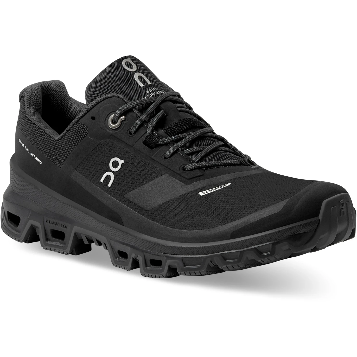 On Running On Cloudventure Waterproof Dames Trail Hardloopschoenen - Black 5 On Running On Cloudventure Waterproof Dames Trail Hardloopschoenen - Black - Afbeelding 3