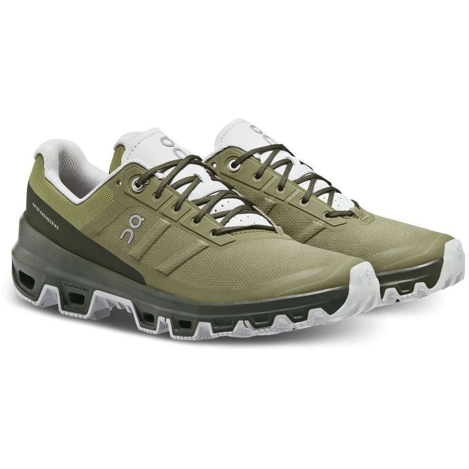 On Running On Cloudventure Dames Trail Hardloopschoenen - Olive & Fir 3 On Running On Cloudventure Dames Trail Hardloopschoenen - Olive & Fir