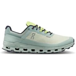 On Running On Cloudvista Waterproof Trail Hardloopschoenen - Chalk & Moss -Lichtvoetig on cloudvista waterproof trailrunning shoe chalk moss 6 1460420