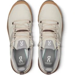 On Running On Cloudwander Waterproof Wandelschoenen - Pearl & Root -Lichtvoetig on cloudwander waterproof men hiking shoe pearl root 3 1522151