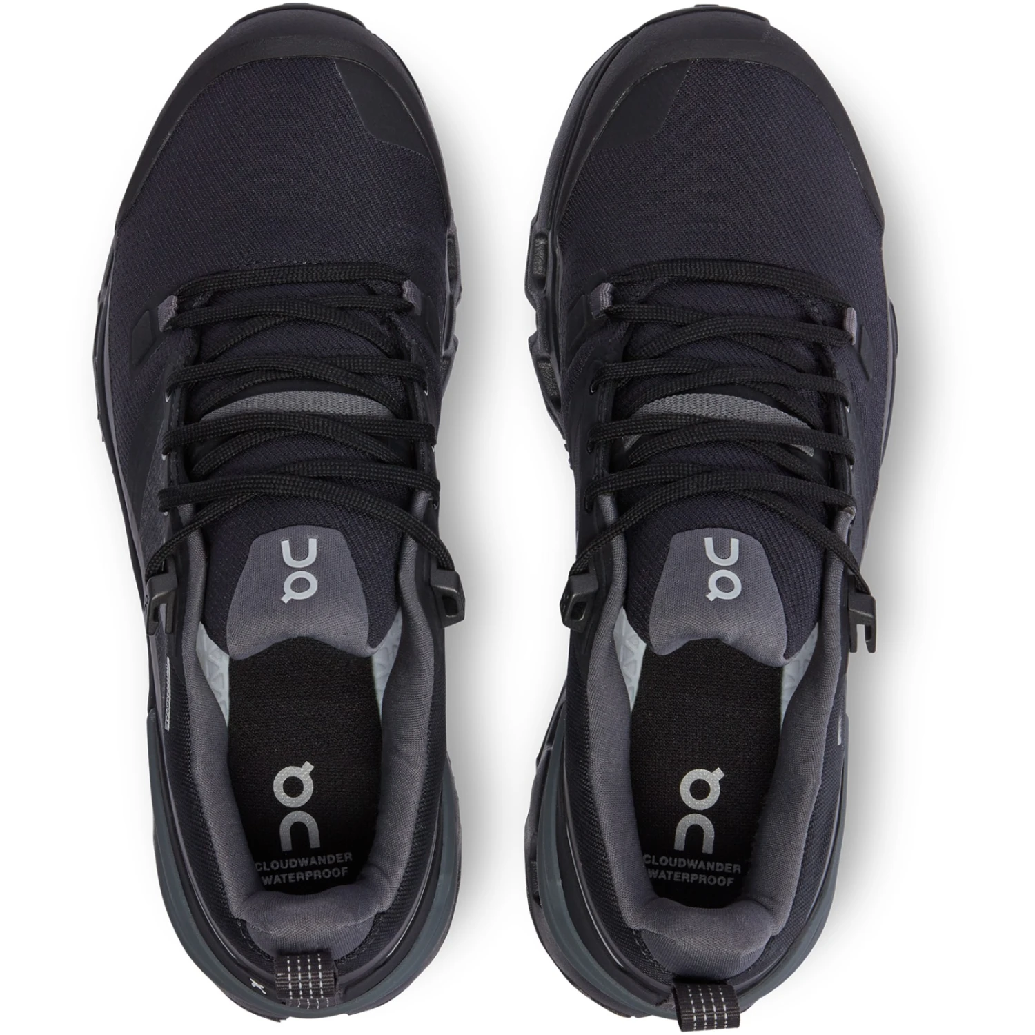 On Running On Cloudwander Waterproof Dames Wandelschoenen - Black & Eclipse 6 On Running On Cloudwander Waterproof Dames Wandelschoenen - Black & Eclipse - Afbeelding 4