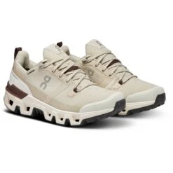 On Running On Cloudwander Waterproof Dames Wandelschoenen - Sand & Ivory