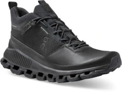 On Running On Cloud Hi Waterproof Women's Shoe - All Black -Lichtvoetig on running cloud hi waterproof women running shoe all black 03 865433